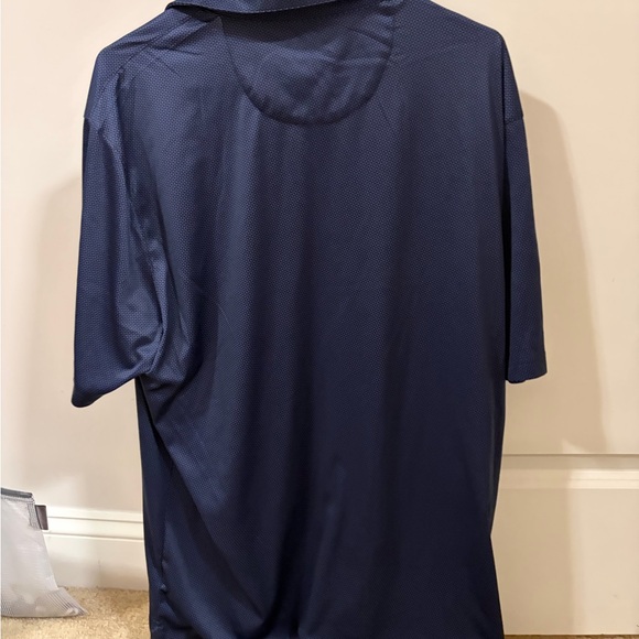 Men's Navy Polo Shirt - Picture 3 of 4